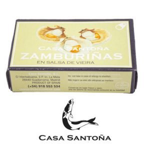 ZAMBURIÑAS EN SALSA DE VIEIRA CASA SANTOÑA