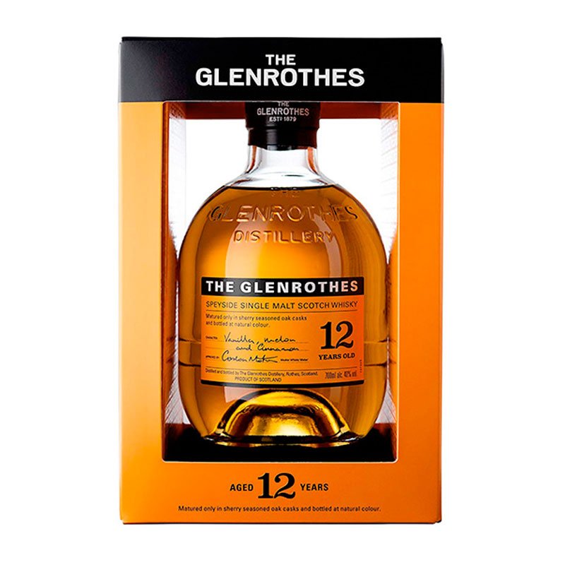 THE GLENROTHES 12 AÑOS. WHISKY ESCOCÉS