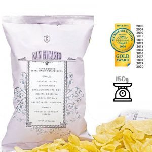 PATATAS FRITAS SAN NICASIO CON SAL ROSA DEL HIMALAYA