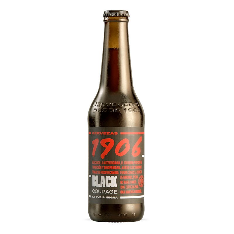 1906 BLACK COUPAGE. PACK 6 BOTELLAS 33cl