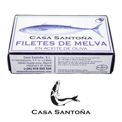 FILETES DE MELVA ANDALUZA. CASA SANTOÑA