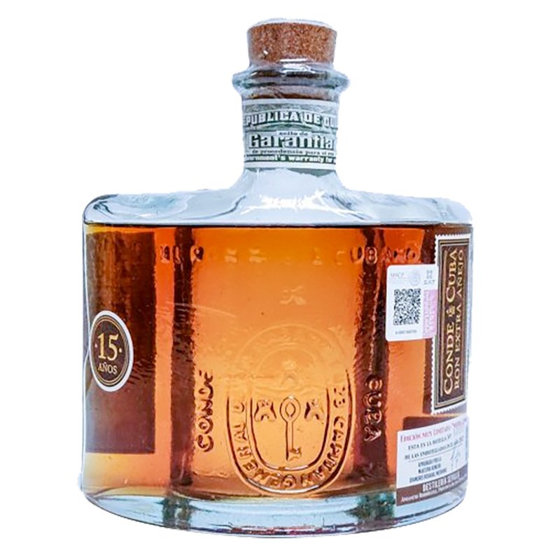 RON EXTRA AÑEJO CONDE DE CUBA - Imagen 4