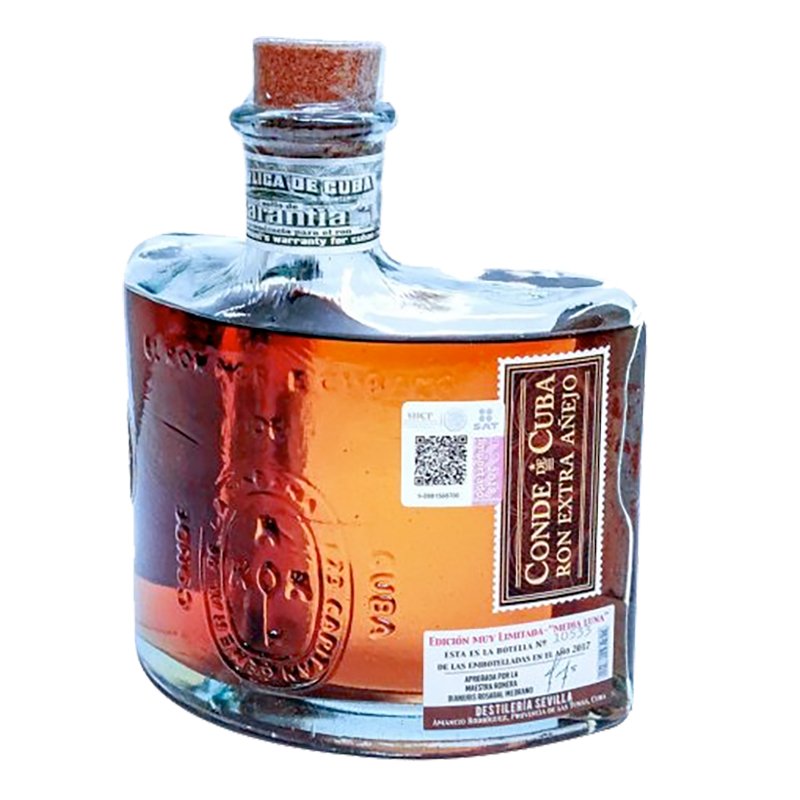 RON EXTRA AÑEJO CONDE DE CUBA - Imagen 2