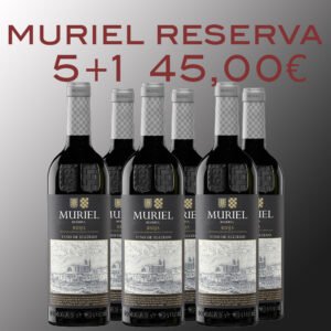 OFERTA 5+1 BOTELLAS MURIEL RESERVA