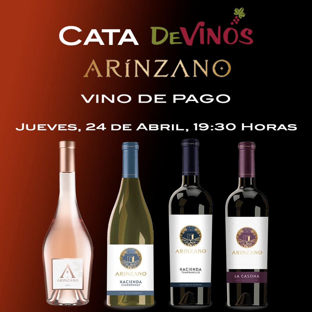 CATA VINOS DE PAGO ARÍNZANO